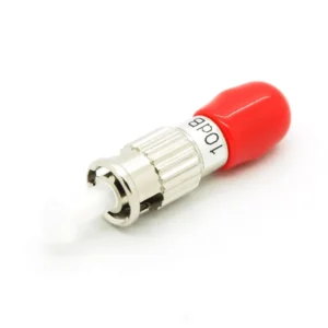 ST Single Mode Plug-In Fixed Fiber Optic Attenuator – Male Female