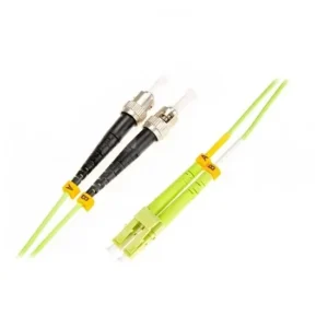 OM5 LC UPC to ST UPC Multimode Duplex Fiber Patch Cable – 2.0mm for High-Speed Data Center Cabling