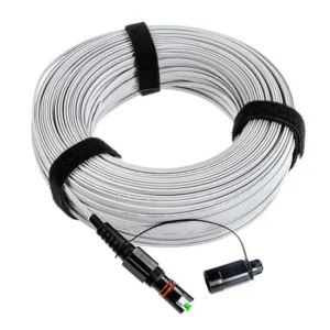 OptiTap SC/APC Outdoor Waterproof Fiber Optic Patch Cable, IP67, 1F, G.657.A2, 5×2 mm Drop Cable (Optional)