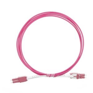 LC to LC Uniboot Duplex Fiber Patch Cable – with Pull Tab for High-Density Cabling