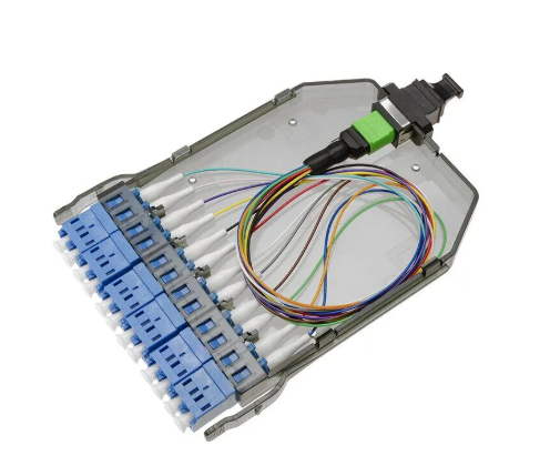 Plug and Play Ultra Thin 12 Fiber MPO MTP Cassette for High Density Data Center Racks - Image 2