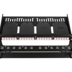 96 Port 1U MPO/MTP to LC Duplex Modular Fiber Optic Patch Panel| 4 Cassette – for Data Center