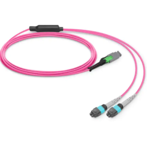 MMC-16 to 2×MTP-8 Breakout Cable | VSFF High-Density 400G/800G Fiber Interconnect Solution