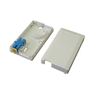 Fiber Optic Cable Outlet Faceplate