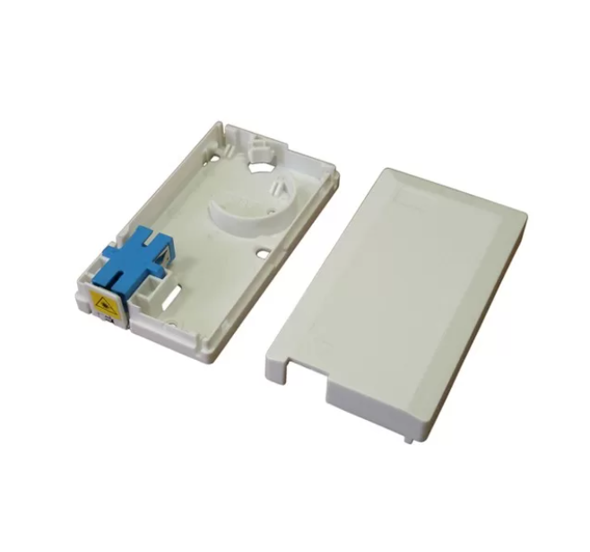 Fiber Optic Cable Outlet Faceplate