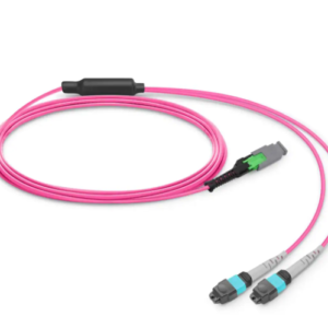 MMC-16 to 2×MTP-8 Breakout Cable | VSFF High-Density 400G/800G Fiber Interconnect Solution
