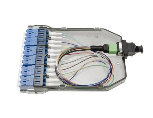 Plug and Play Ultra Thin 12 Fiber MPO MTP Cassette for High Density Data Center Racks