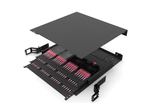144–576F MPO/MTP-LC Modular Slide-Drawer Fiber Optic Patch Panel, 1U/2U/4U Rack-Mount – for Data Center Deployment - Image 4