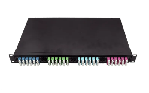 FHD 1U 96F MPO/MTP to LC Fixed Rack-Mount Fiber Optic Patch Panel | 4-Cassette – for Data Center - Image 2