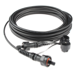 24 Fiber ODVA MPO/MTP Armored IP67 Outdoor Fiber Patch Cable – 7.0mm for FTTA Deployment