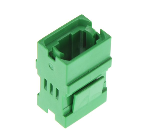 MPO APC Plastic Fiber Optic Adapter – Without Flange - Image 3