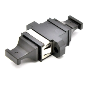 MPO to MPO Plastic Fiber Optic Adapter – With Flange for High-Density Data Center Cabling