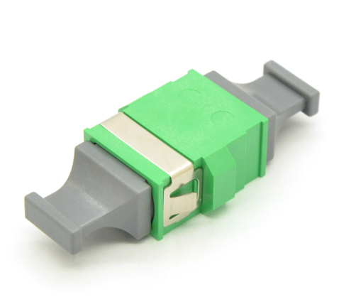 MPO to MPO Plastic Fiber Optic Adapter – Without Flange for High-Density Data Center Cabling