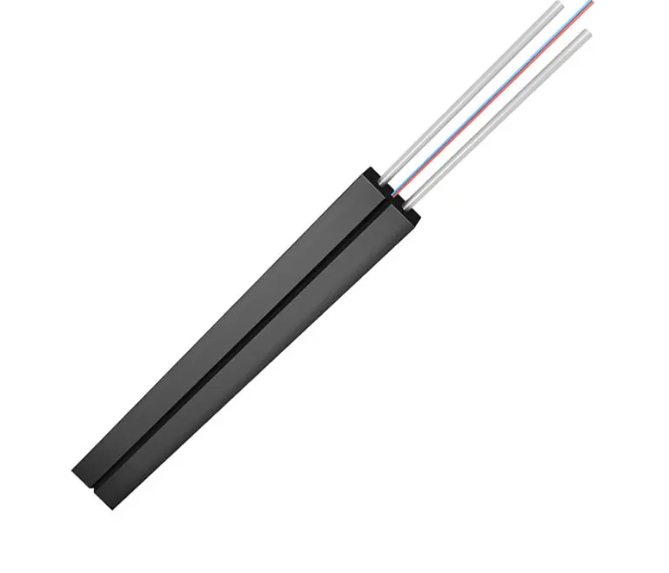 GJXH Small Size Steel Wire Strength Member 1.6*2.0 LSZH Bow-type Drop Cable