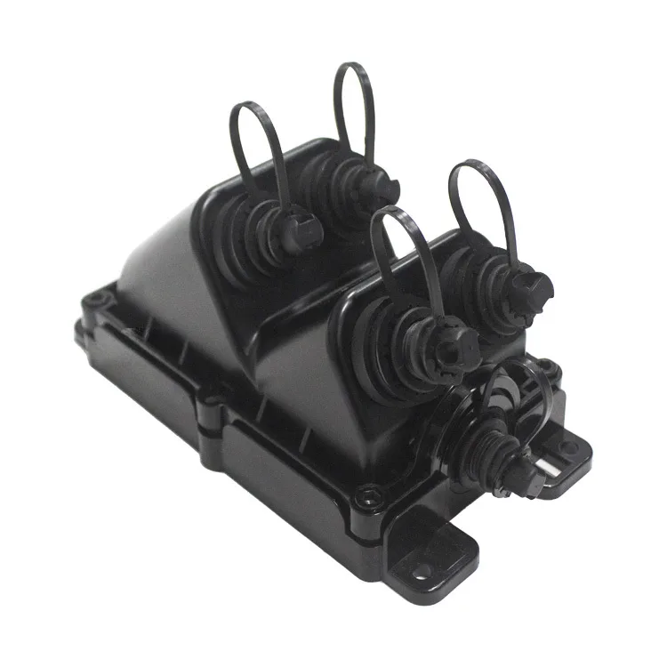 4 Port Fiber Optic MST Terminal Box With 1x4PLC Splitters