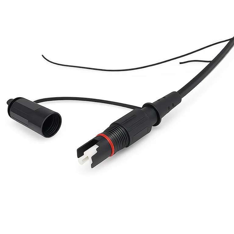 Opti-Tap to Opti-tap Connector Drop Cable