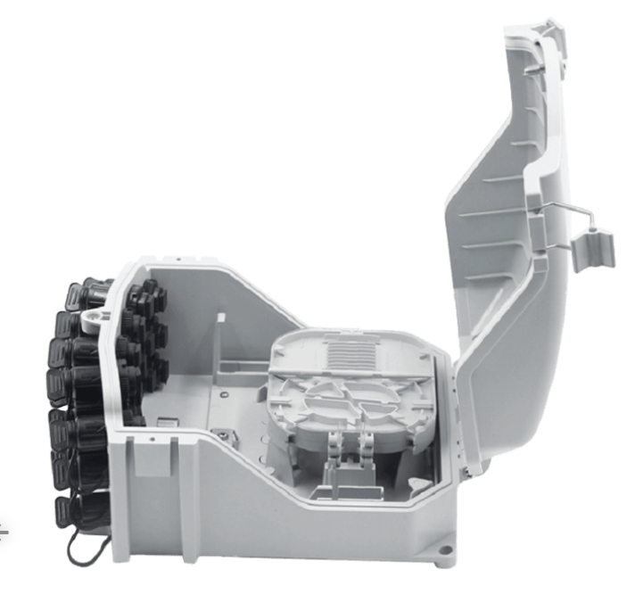 18 ports FTTX Pre-connectorized Terminal Box PTB-18D Total enclosed structure