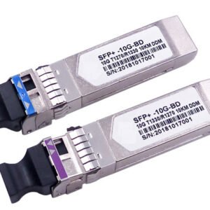 10G SFP+ BIDI Optical Transceiver LC Simplex TX1270nm RX1330nm 10km