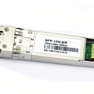 10G SFP+ SR/LR/ER/ZR Optical Transceiver with Duplex LC Connector 10km 40km 80km