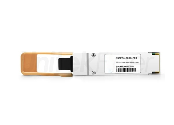 Optical Transceiver Module|200G QSFP56 Fiber Optic Transceiver FR4 1310nm 2km Duplex LC