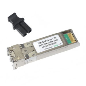 25G SFP28 LR4 Optical Transceiver With Duplex LC Connectors 1470-1610nm 10KM