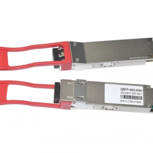 40G QSFP+ Optical Transceiver Up to 40km With Duplex LC Connector 1320nm DOM SMF