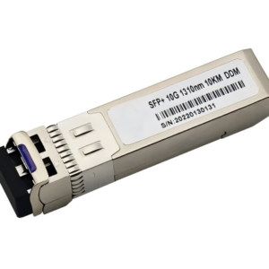 Fiber Optic Transceiver 10G SFP+ Single Mode Dualfiber Module 10km 1310nm Wavelength LC