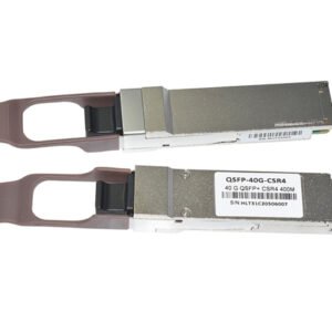 High Speed 40G QSFP+ CSR4 Optical Transceiver Low Consumption MMF 850nm 400M OM4