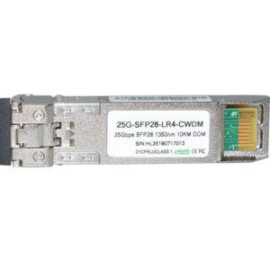 Industrial CWDM 25G Optical Transceiver 1310nm 10km SFP28 Optical Module for 5G