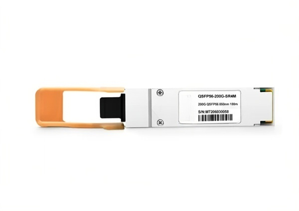 Optical Transceiver Module|QSFP56 200G SR4 850nm 100m MPO Fiber Optic Transceiver