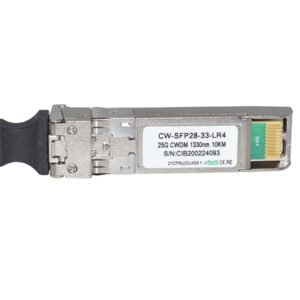 SFP28 25G Optical Transceiver With DOM Function 1270nm - 1370nm 10km 5G Fronthual Ethernet