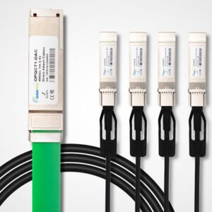 Direct Attach Copper Cable|40G QSFP DAC Cable to 4 x 10G SFP+ Breakout AWG24 3M