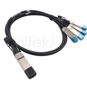 Direct Attach Copper Cable|100G QSFP28 to 4x25G SFP28 LC Port Passive DAC Breakout Cable 3m
