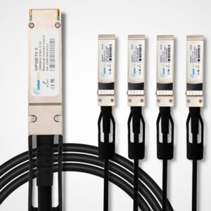 Direct Attach Copper Cable|100G QSFP28 to 4*25G SFP28 DAC Cable 100Gbps 5m